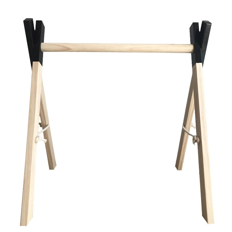 nordic wooden baby gym