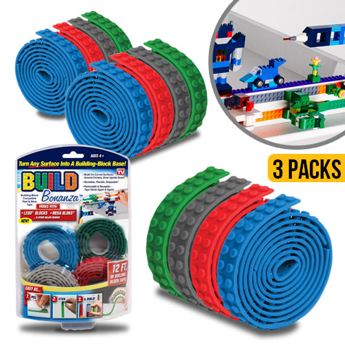 build bonanza lego tape