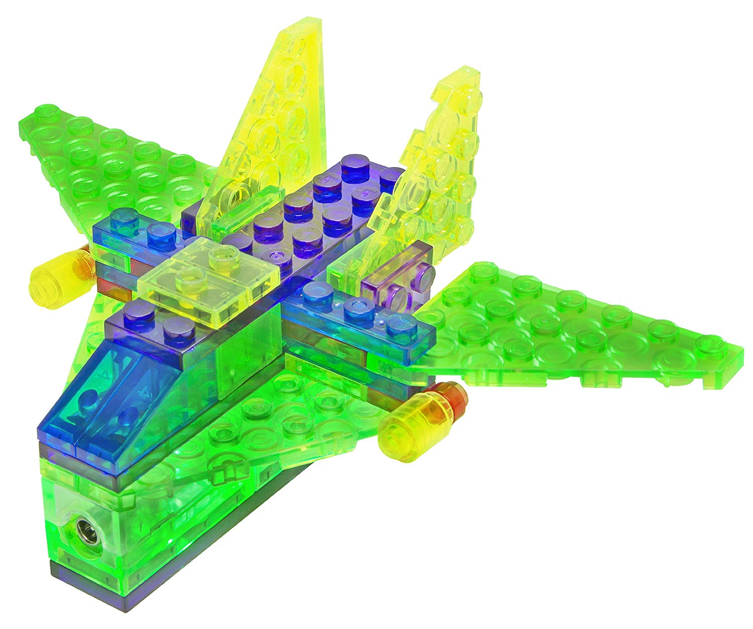 laser pegs plane