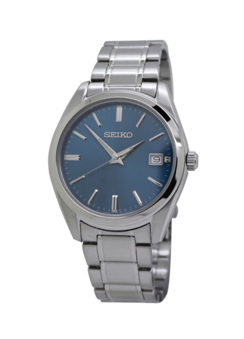 Seiko-Quartz Blue Dial Ladies Watch SUR531 – M&R Jewelers