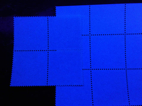 The medium and low fluorescent papers on the back of the 1972 Earth Sciences Issue