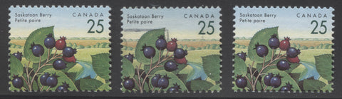 25c Berries Definitives printings