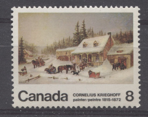 The 1972 Cornelius Kreighoff Stamp of Canada