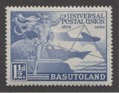 Dull Ultramarine - 1st design 1949 UPU Issue