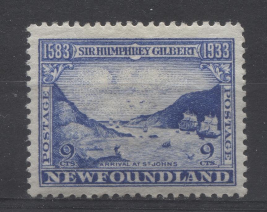 9c Royal Blue 1933 Sir Humphrey Gilbert 