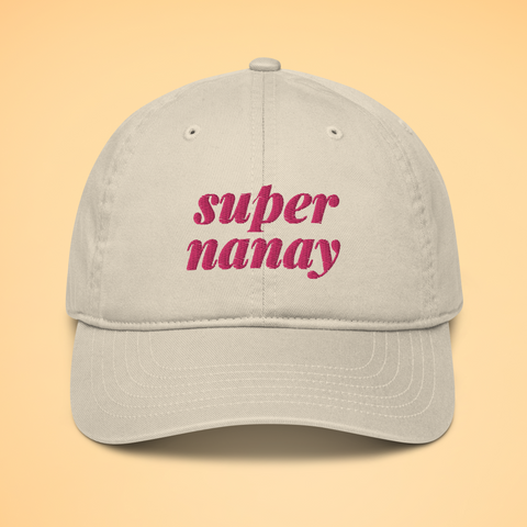 Super Nanay Embroidered Filipino Cap