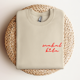 Mahal Kita Love You Embroidered Sweatshirt