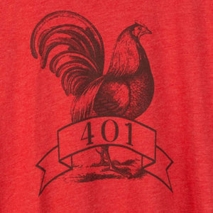T-Shirt Mens 401 RI Rooster - Craftland Shop
