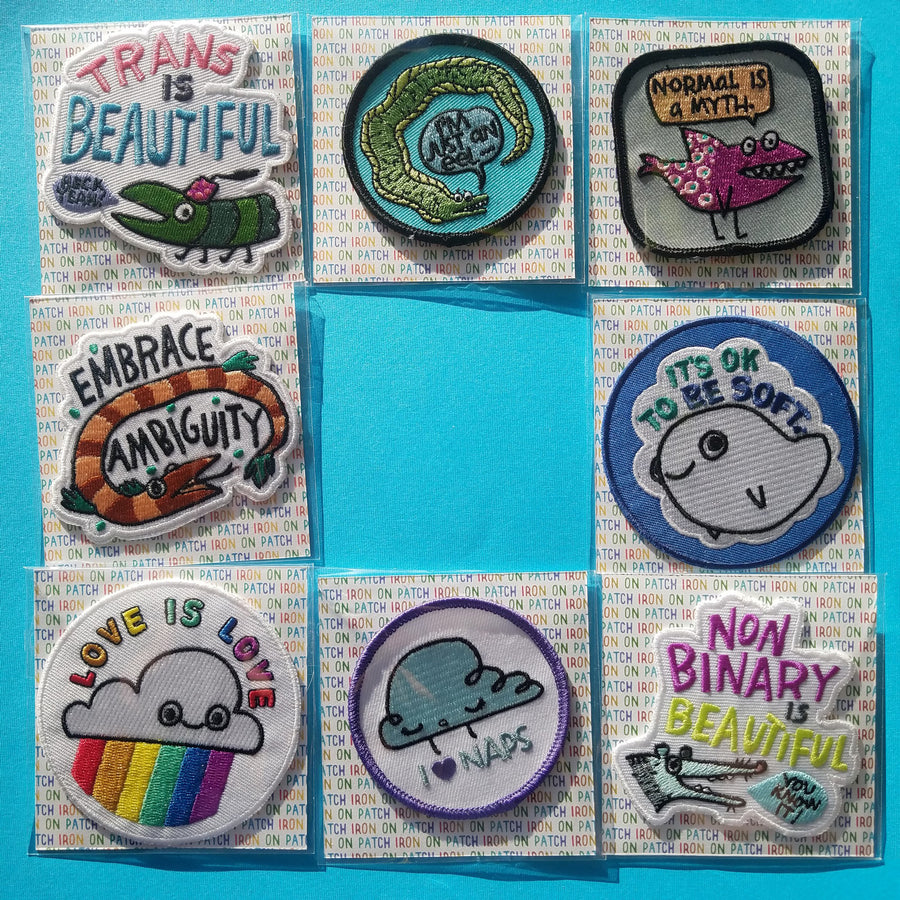 Funny Feminist Patches – Craftland Shop