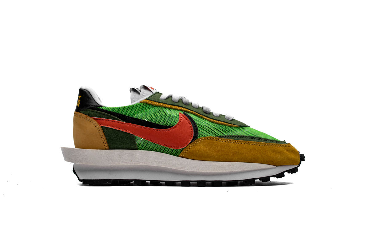 sacai green waffle