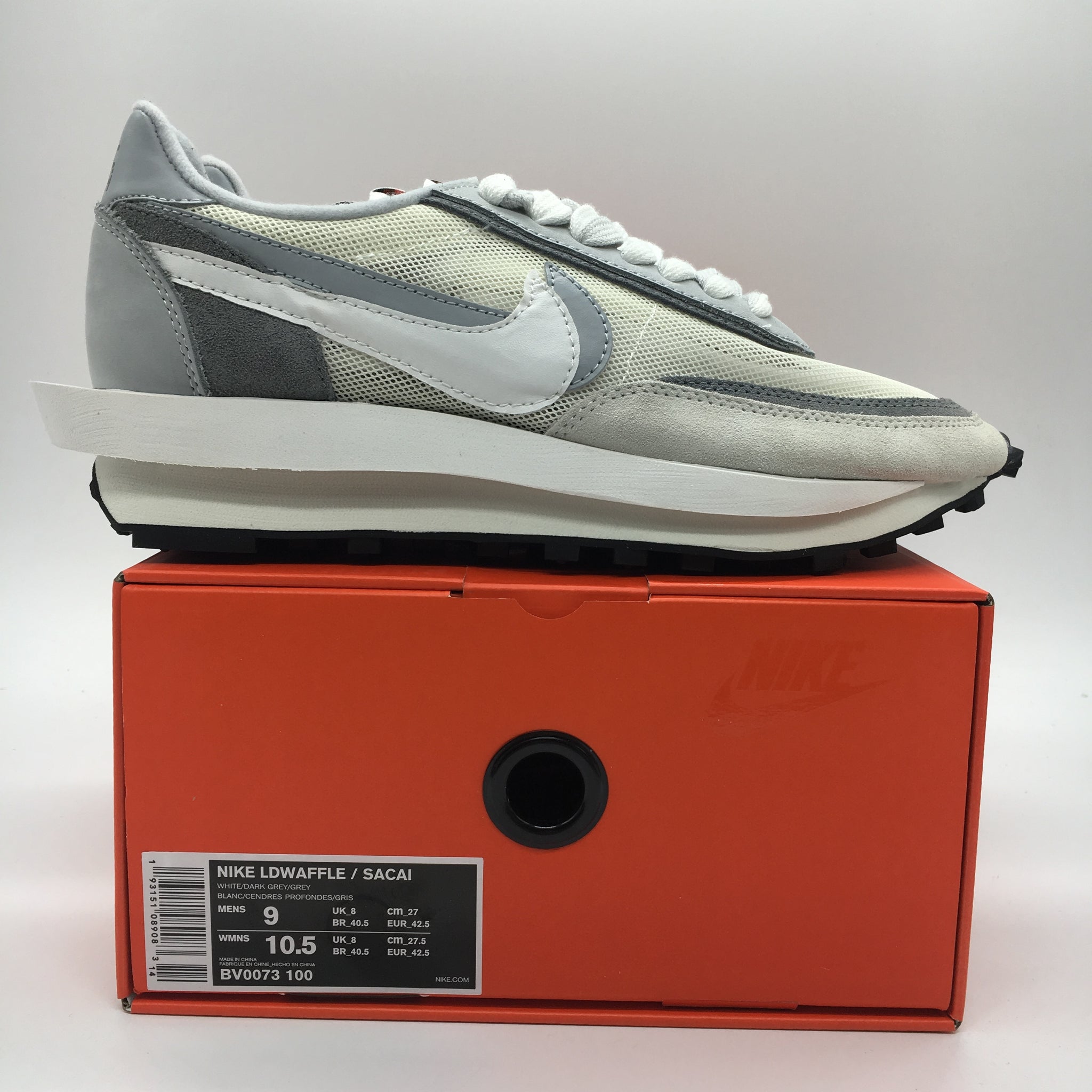 nike sacai wolf grey