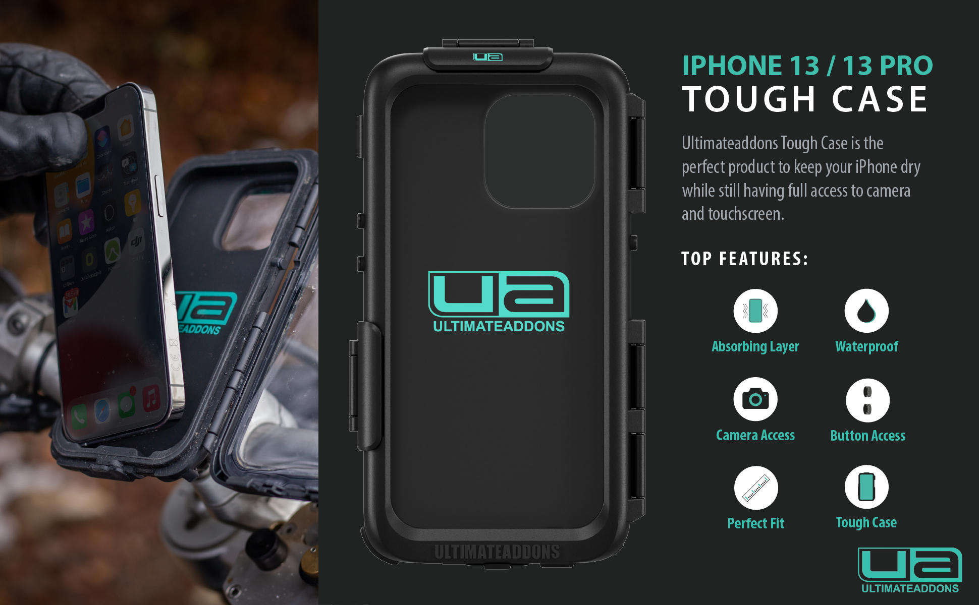 Ultimateaddons Tough Case iPhone 13 Pro