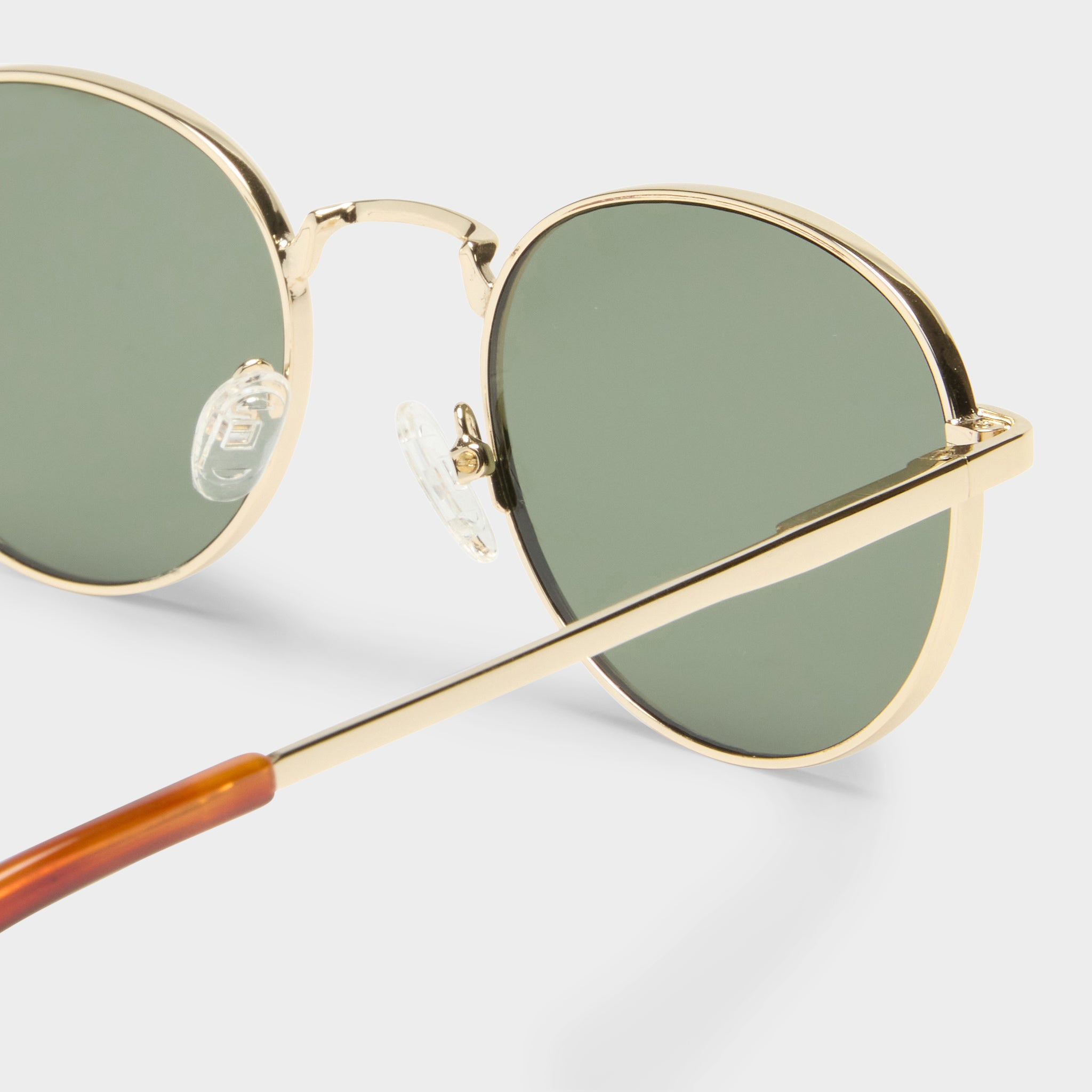 Le Specs Lost Legacy In Gold Green Mono