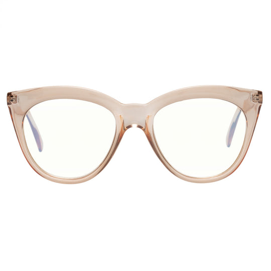 Le Specs - Grassy Knoll, Grey/Straw Blue Light