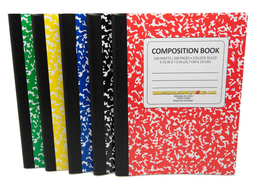 Primary Composition Notebook: Yellow Marble Journal – Young Dreamers Press