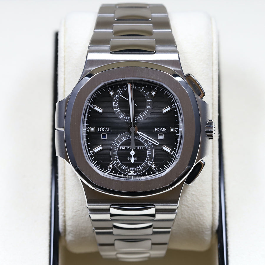 Patek Philippe 5990/1A Nautilus Travel Time Chronograph – Newport Watch ...