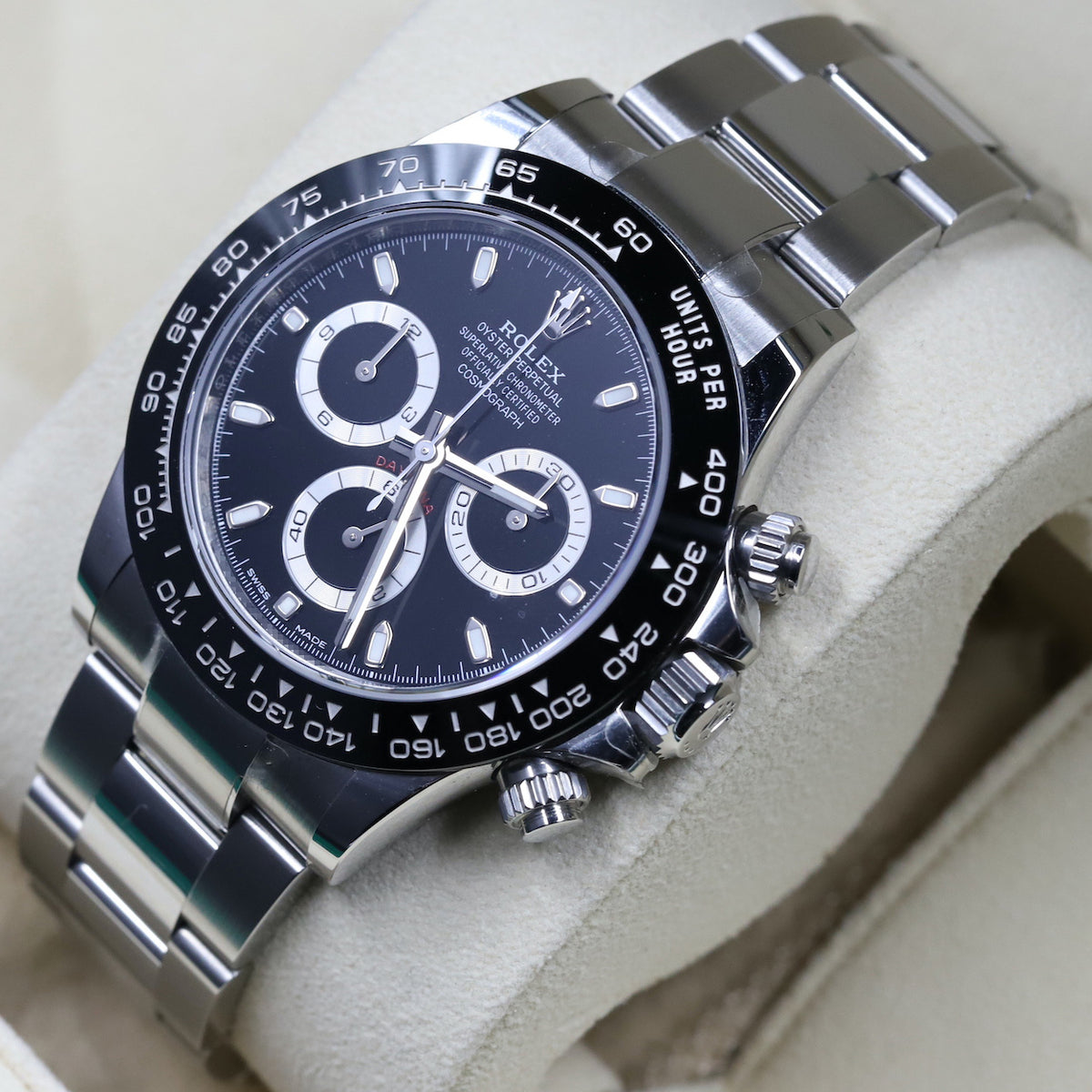 Rolex116500LN Daytona Ceramic Black Dial – Newport Watch Club
