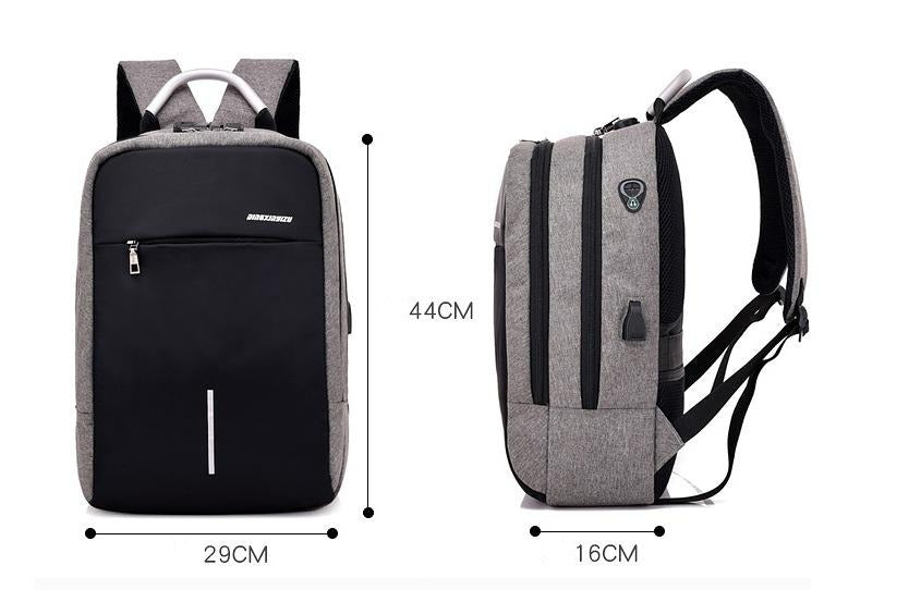 USB Port Anti-Theft Backpack – Pampas Fox Fitness