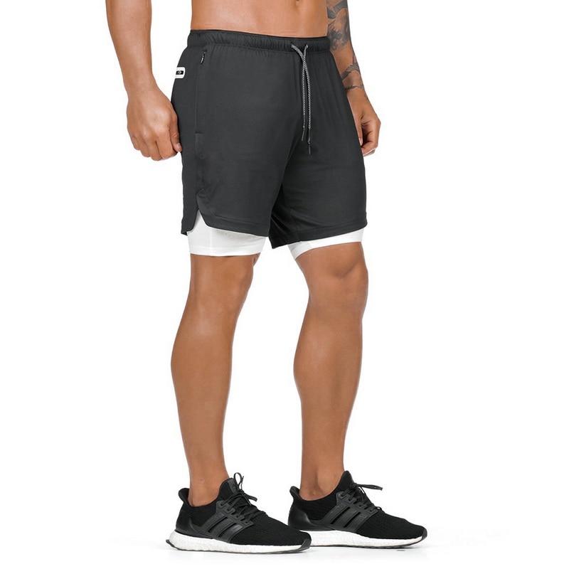2 in 1 Security Pocket Jogger Shorts | Pampas Fox Fitness