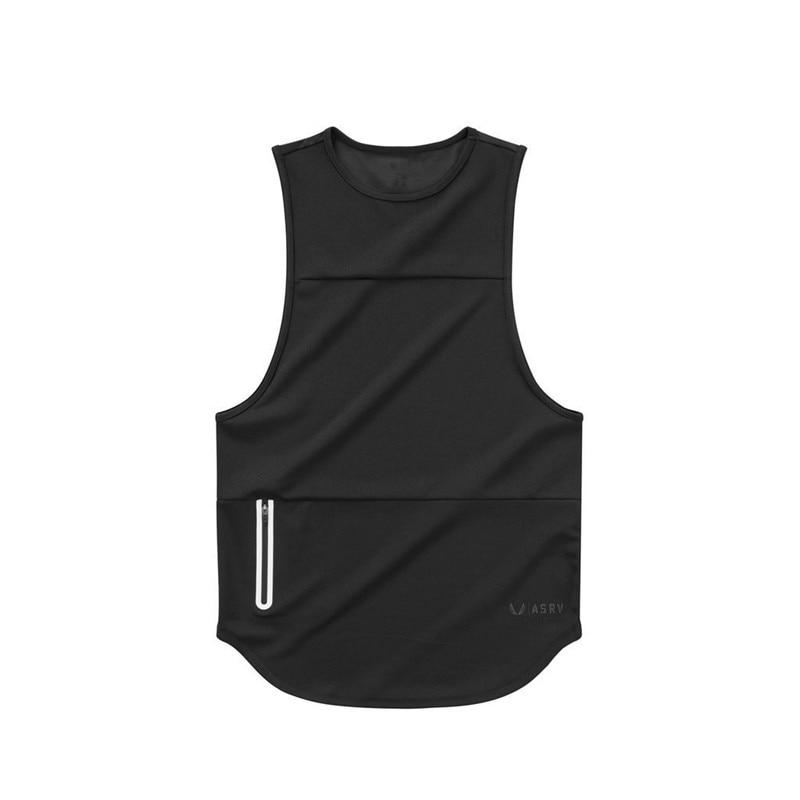 Zipper Gym Cotton Vest | Pampas Fox Fitness