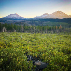 Three Sisters mountains