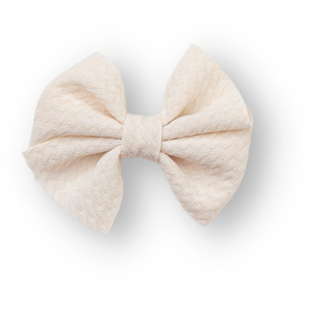 Little Lopers White Butterfly and Dainty Dainty / Flat Clip