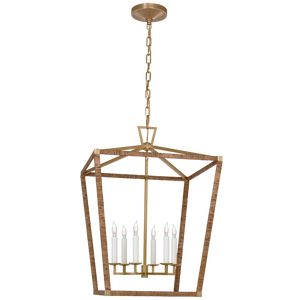 Darlana Large Wrapped Lantern - WittMoore Designs