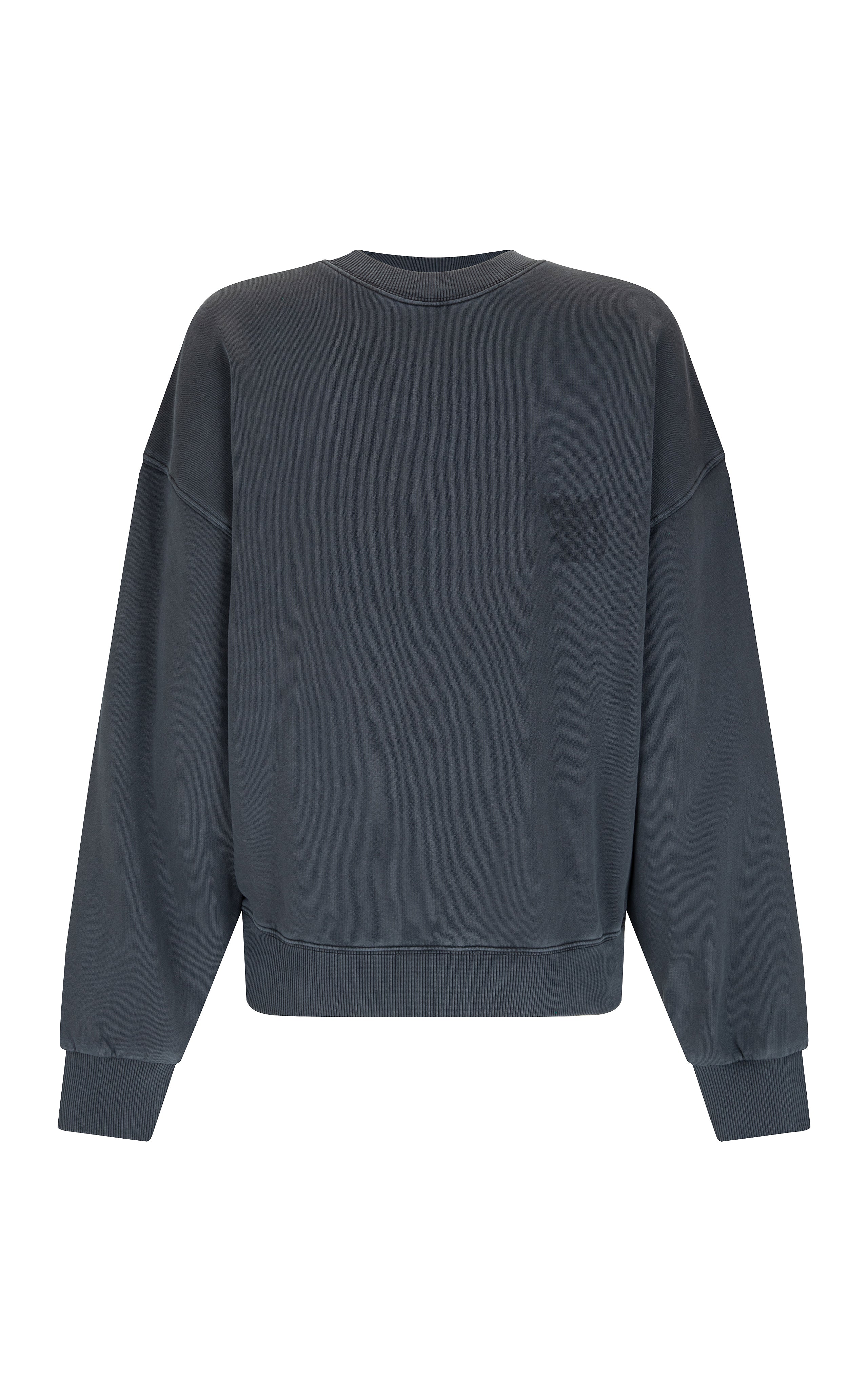 NYC Sweatshirt Washed Black