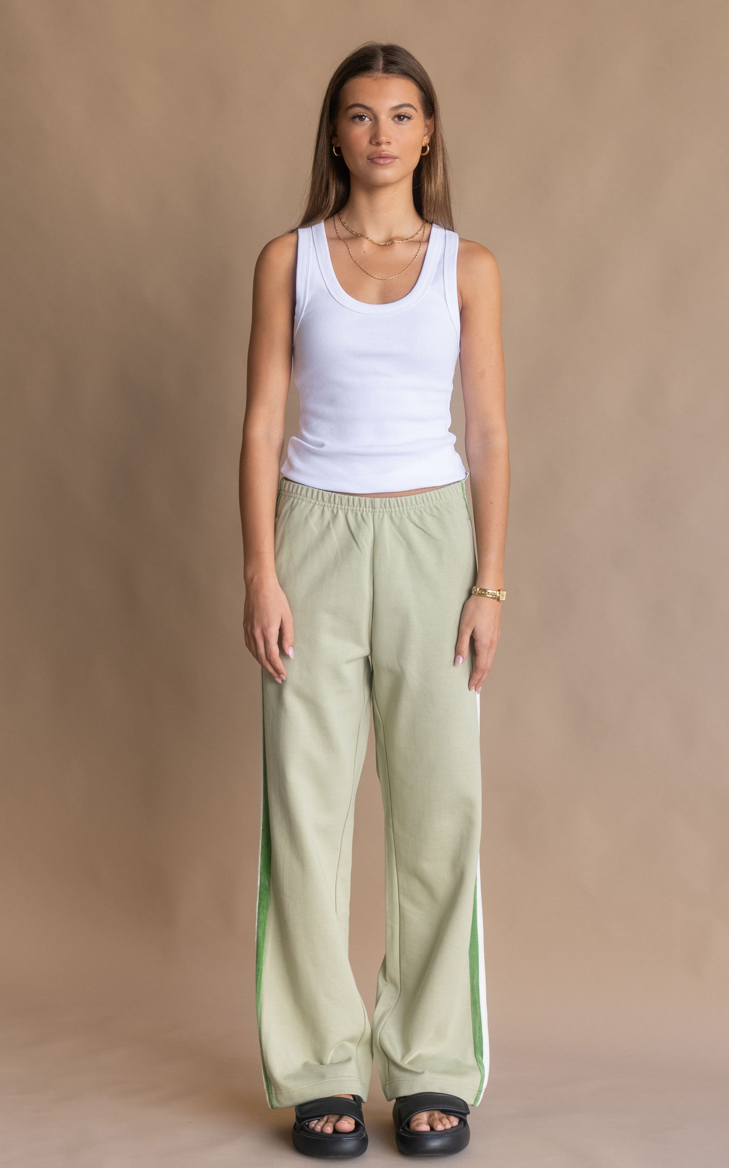 Saint Tropez Trackpant Sage