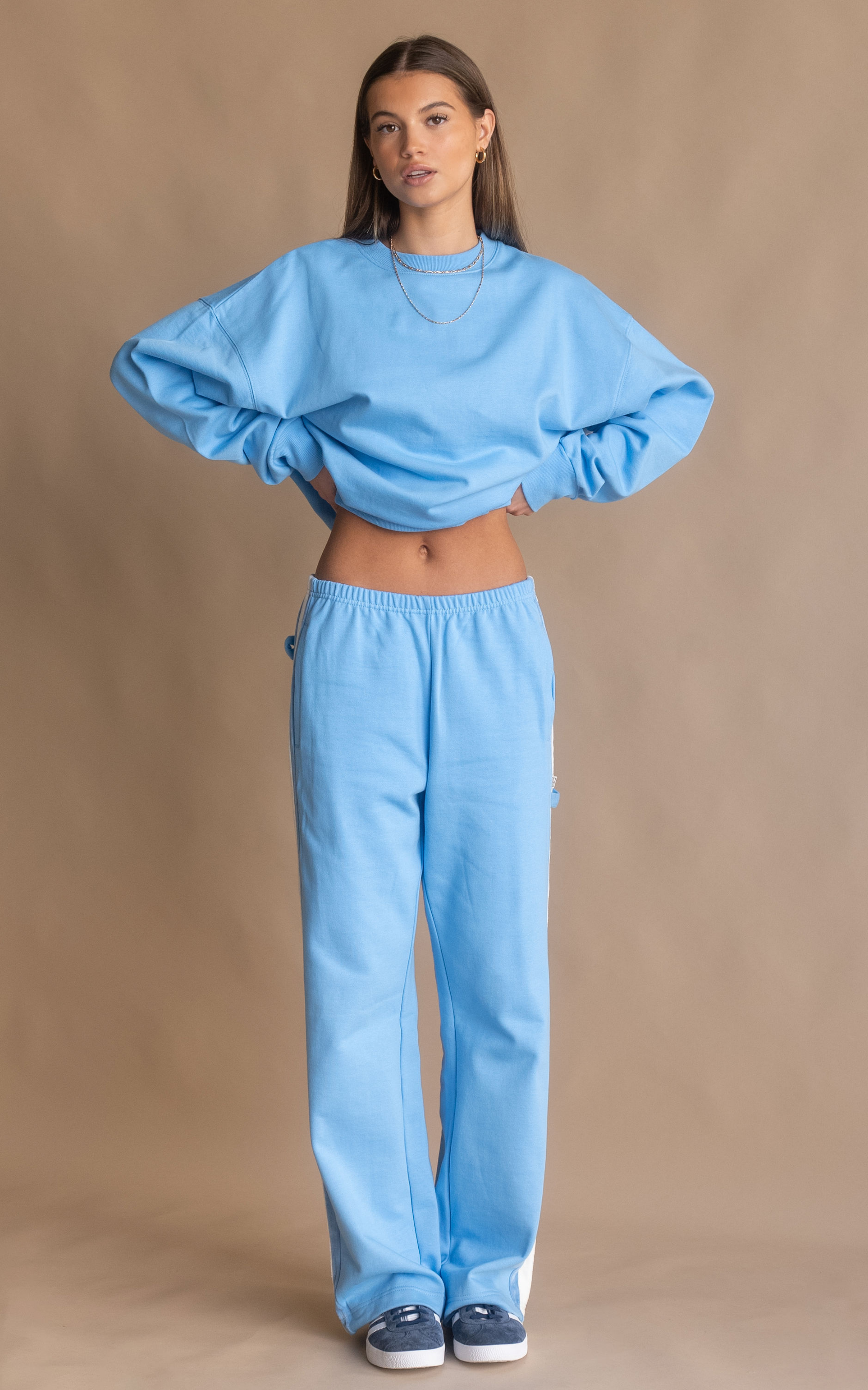 Saint Tropez Trackpant Periwinkle