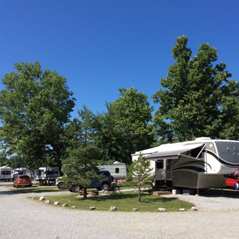 blue lake campground churubusco indiana golf cart 