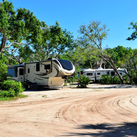 rv campground empty