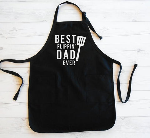 custom kitchen grill apron for dad