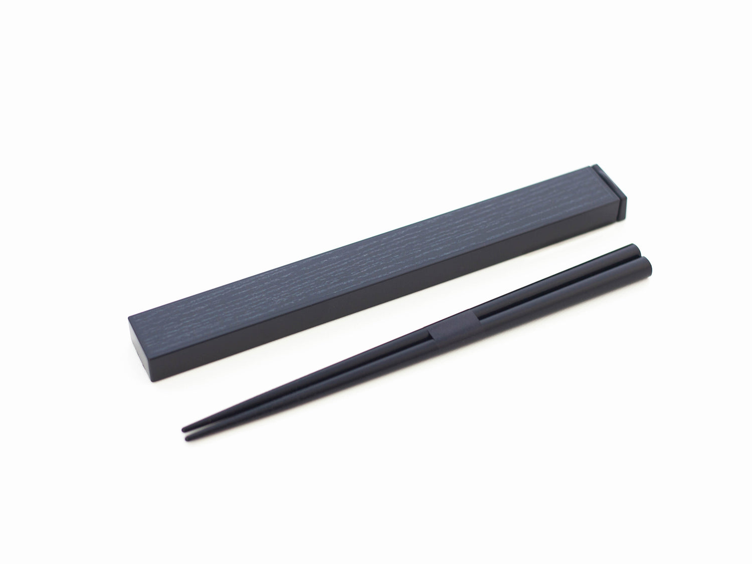 Woodgrain Chopsticks Set 18cm | Black by Hakoya - Bento&co Japanese Bento Lunch Boxes and Kitchenware Specialists