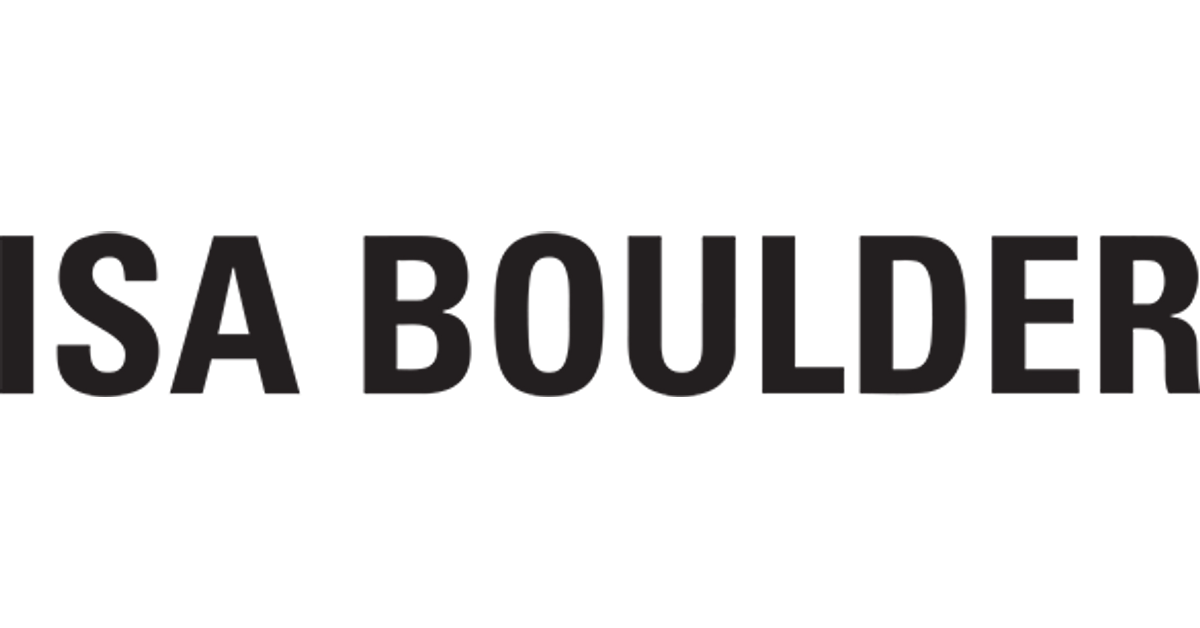 Isa Boulder – ISA BOULDER