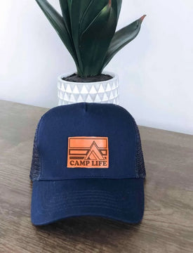 Camp Life Trucker Hat - Blue