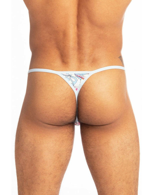 L'Homme Invisible Micro Slip Eole See-through Mini-Briefs Lace Red UW44 9 —