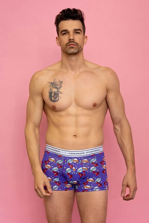 POP Underwear Bamboo Boxer Long Hypoallergenic  GOOD VIBES ONLY