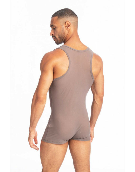 L'Homme Invisible Singlet CURIO Seamless Bodysuit Transparent