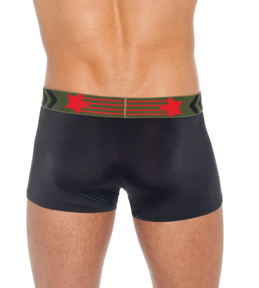 Gregg Homme Boxer Room-Max Hyper Stretch Trunk Black 152705 44