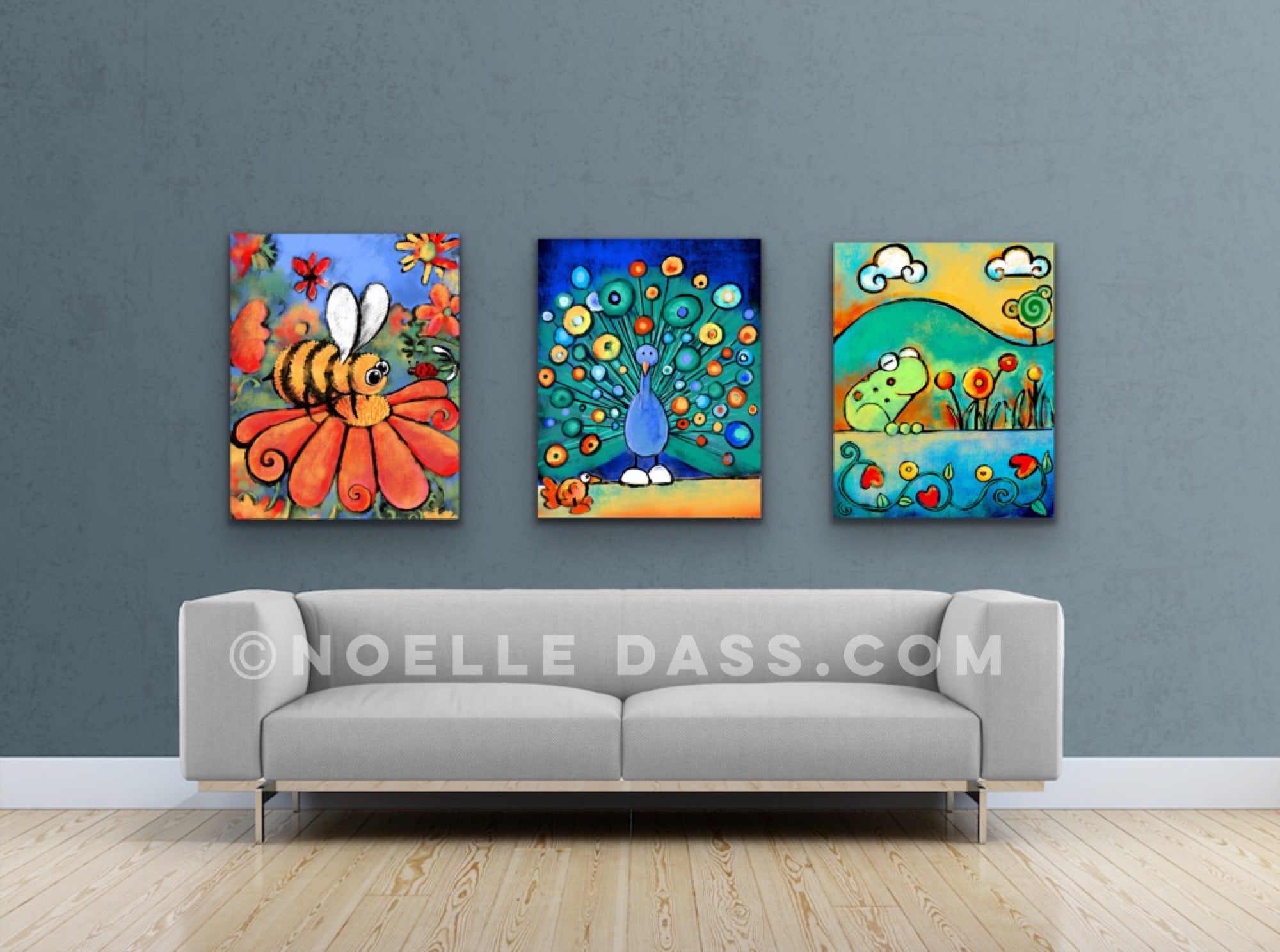 art for children and pediatric and kids rooms