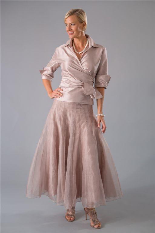 silk mother of the bride dress