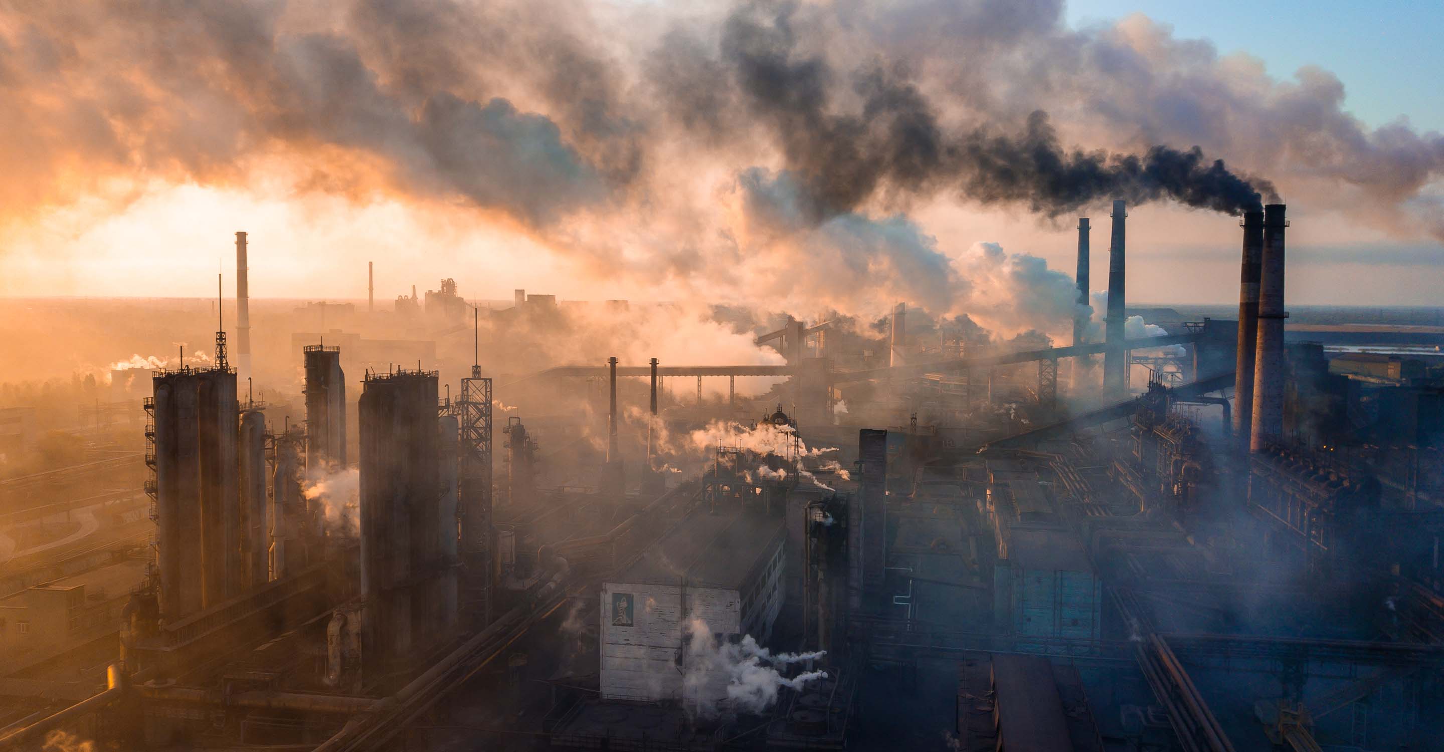 Woman Was Wearing a Mask and Running on Air Pollution Stock Image