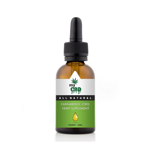 CBD with Hempseed Oil Tincture from myCBD 1000mg