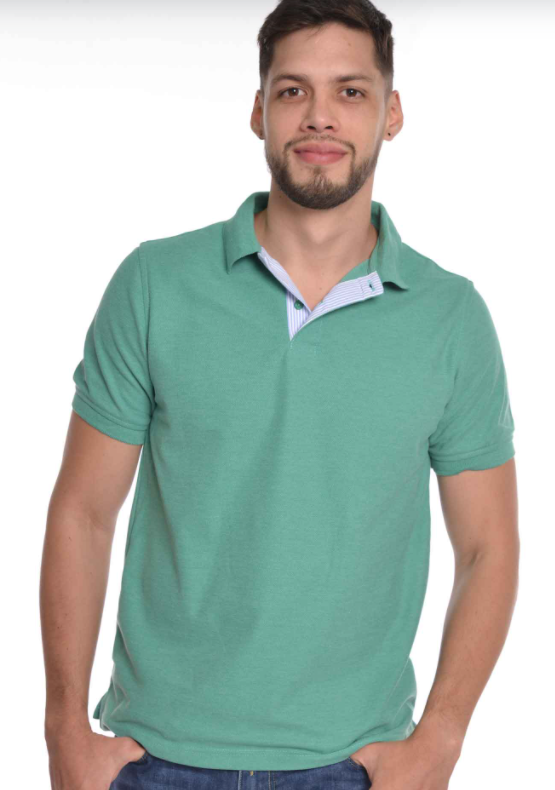 CAMISETA TIPO POLO HOMBRE – INK BORDADOS Y ESTAMPADOS