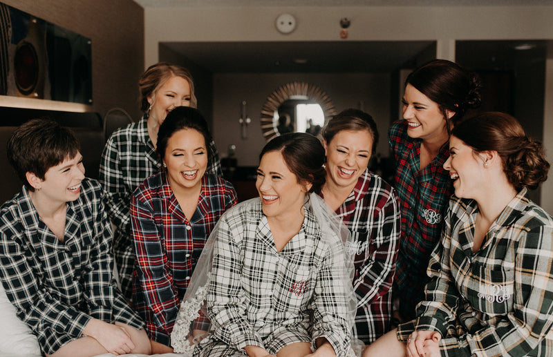 bridesmaid button down shirts