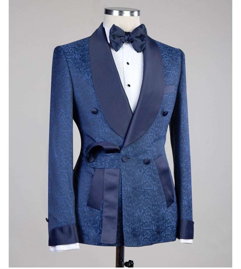 Polyester Tuxedo Blue Tuxedos & Formal Suits for Men for sale | eBay