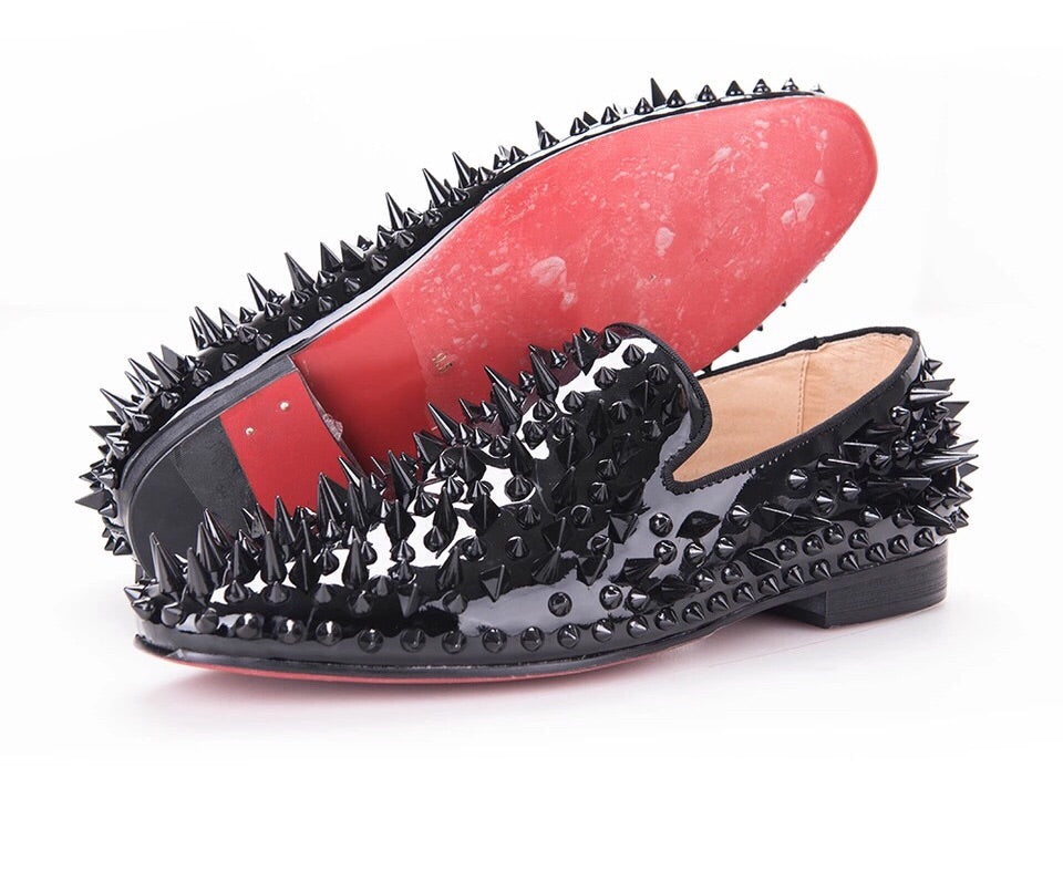 men spike loafers