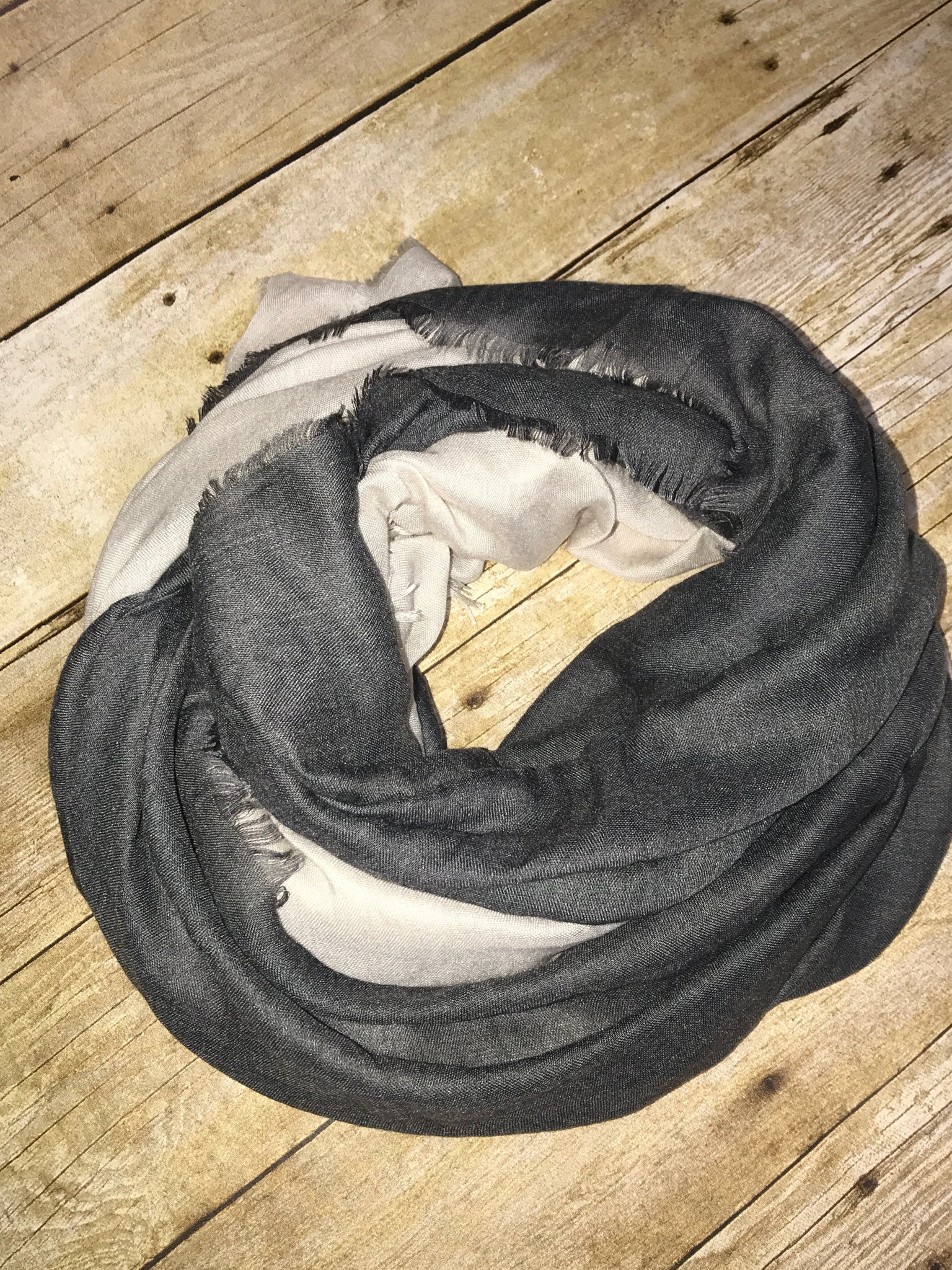 black summer scarf