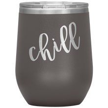 Chill Wine Tumbler with Lid [Spice Up Your Binge Watching!]